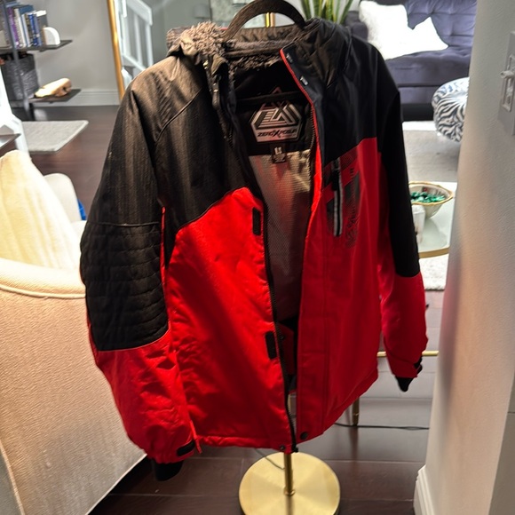 Boys ski jacket with bib Zero Xposur size large 14/16 - Picture 8 of 8